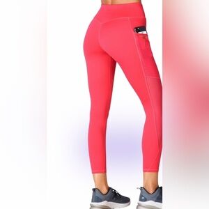 High waisted stretchy motion leggings Sz M